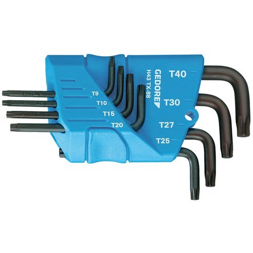 Набор ключей торцовых двусторонних изогнутых TORX T9-T40 GEDORE 1531425 ― GEDORE