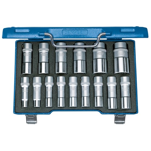 Набор торцевых головок с аксессуарами 1/2" 10-32 мм GEDORE 2190214 ― GEDORE