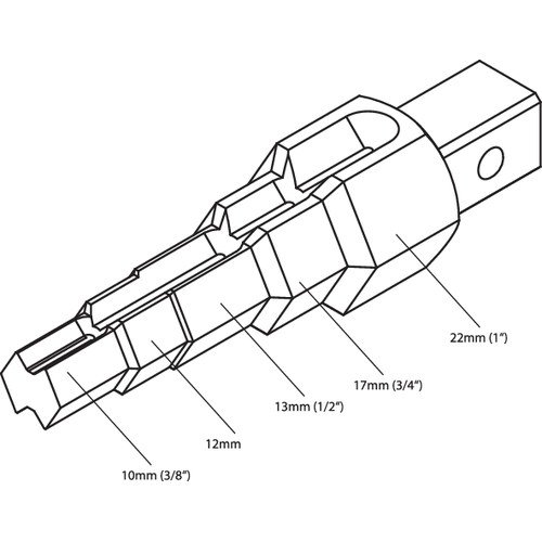 Гаечный ключ радиаторного клапана GEDORE 2233665 ― GEDORE