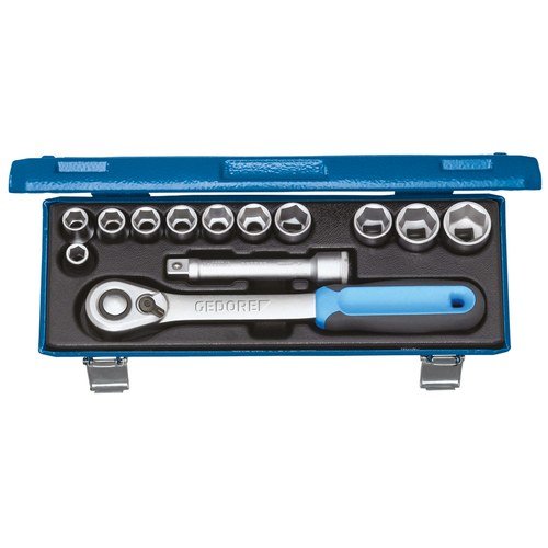 Набор торцевых головок с аксессуарами 1/2" 10-24 мм GEDORE 2545810 ― GEDORE