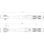 Динамометрический ключ DREMASTER K 1/2", 20-100 Нм GEDORE 2641232