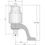Усилитель крутящего момента DREMOPLUS ALU 8000 Нм GEDORE 2653125