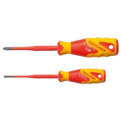 Набор VDE отверток  SLIM DRIVE, 2 предмета. GEDORE 2928736 ― GEDORE