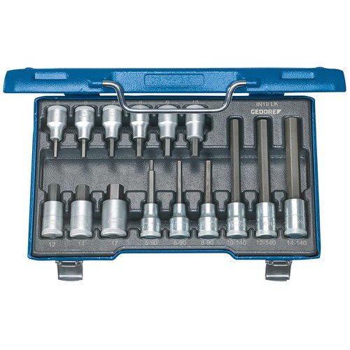 Набор торцевых головок с отверточными вставками 1/2" 5-17 мм GEDORE 6129360 ― GEDORE