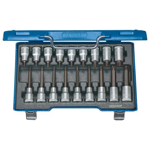 Набор торцевых головок с отверточными вставками 1/2" T20-60 GEDORE 6138510 ― GEDORE