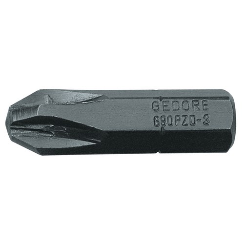 Вставка отверточная 1/4" PZ 3 L GEDORE 6553170 ― GEDORE
