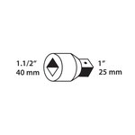 Переходник с 1.1/2" на 1" GEDORE 6676410