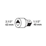 Переходник с 2.1/2" на 1.1/2" для ударных инструментов GEDORE 6699700