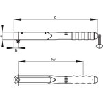 Ключ динамометрический DREMOMETER AL 3/8" 8-40 Нм GEDORE 7682190
