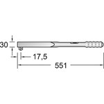 Ключ динамометрический DREMOMETER BC 1/2" 40-200 Нм GEDORE 7685530