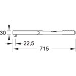 Ключ динамометрический DREMOMETER CD 3/4" 80-360 Нм GEDORE 7688470