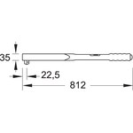 Ключ динамометрический DREMOMETER D 3/4" 140-760 Нм GEDORE 7691500