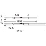 Ключ динамометрический DREMOMETER DX 3/4" 520-1000 Нм GEDORE 7694010