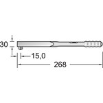 Ключ динамометрический DREMOMETER AM 1/4" 6-30 Нм GEDORE 7775440